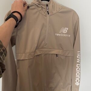 New Balance Beige Performance Jacket